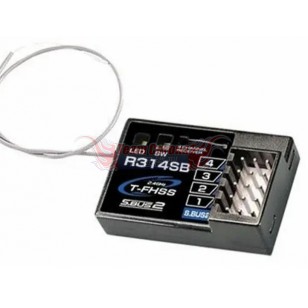 Futaba 4GRS with TWO R314SB receivers Response Digital Remote Controller 